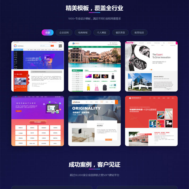 软之星智能建站系统V3.0 软件说明书